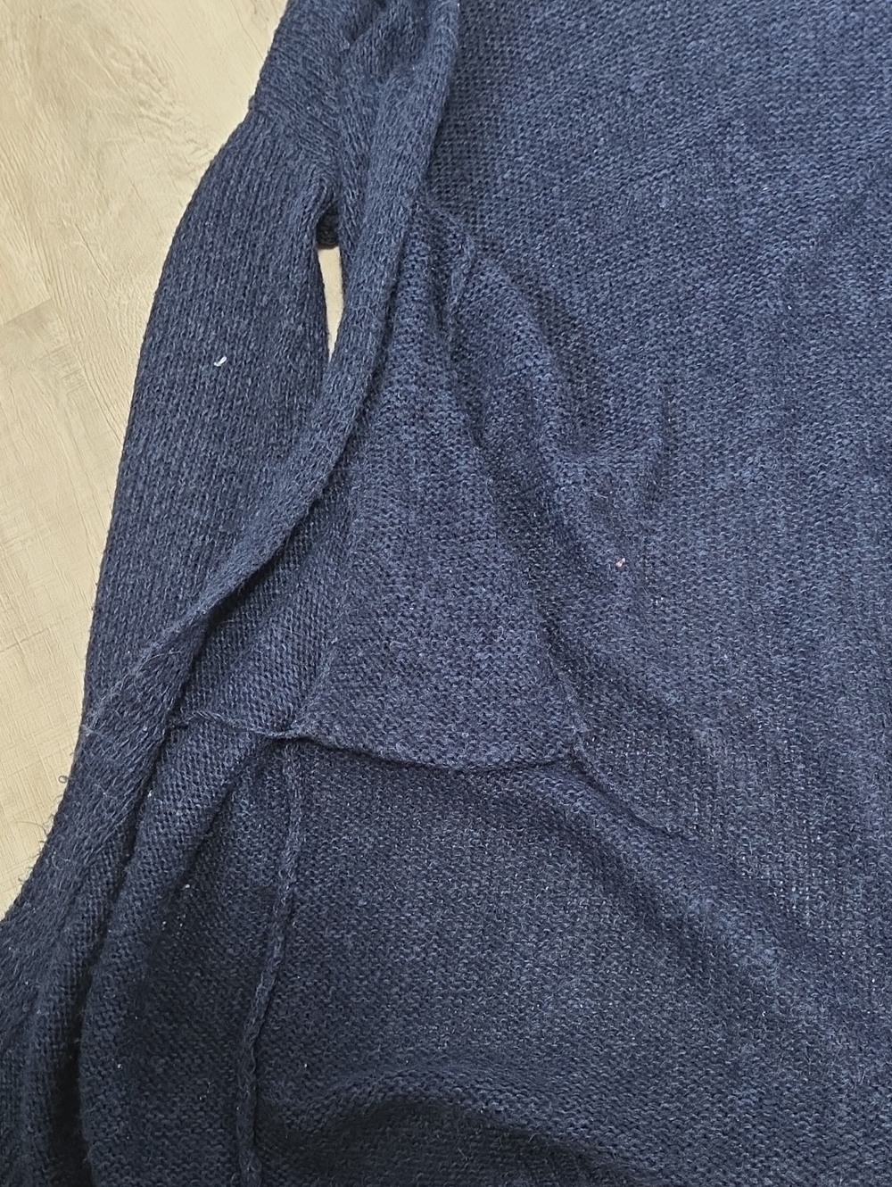 H&M Dark Navy Duster Cardigan - Picture 2 of 4